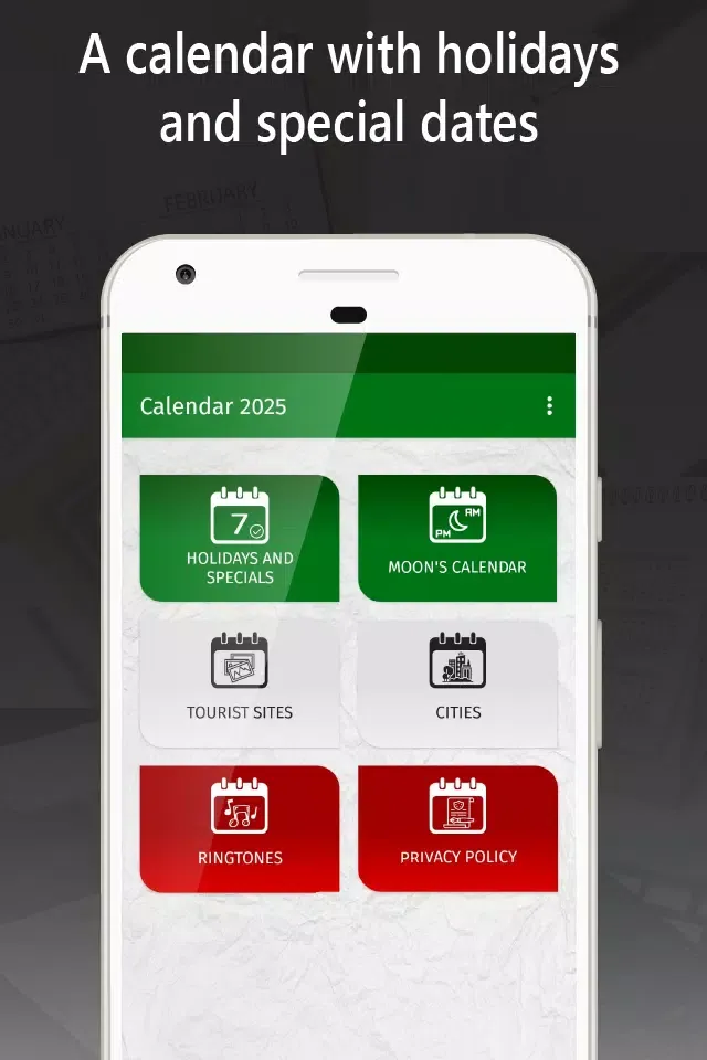 mexican calendar 2025 Screenshots