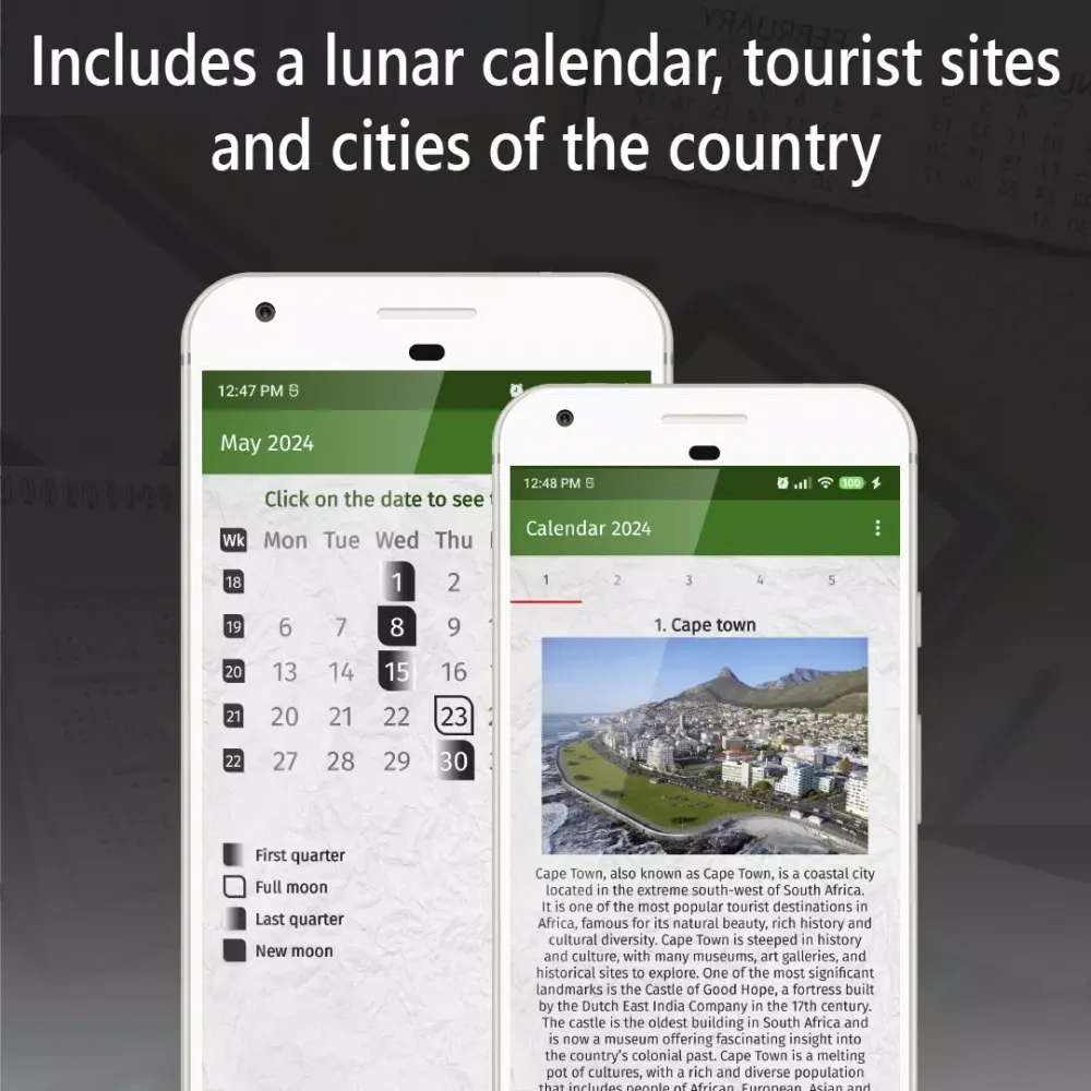 calendar south africa 2024 Screenshots