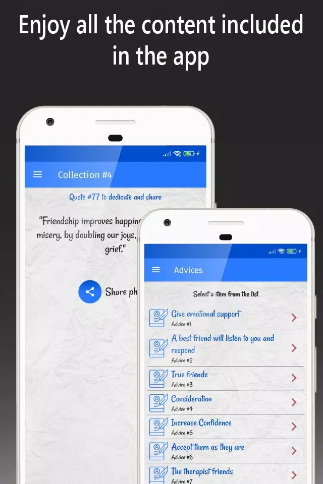 friendship quotes and messages Screenshots