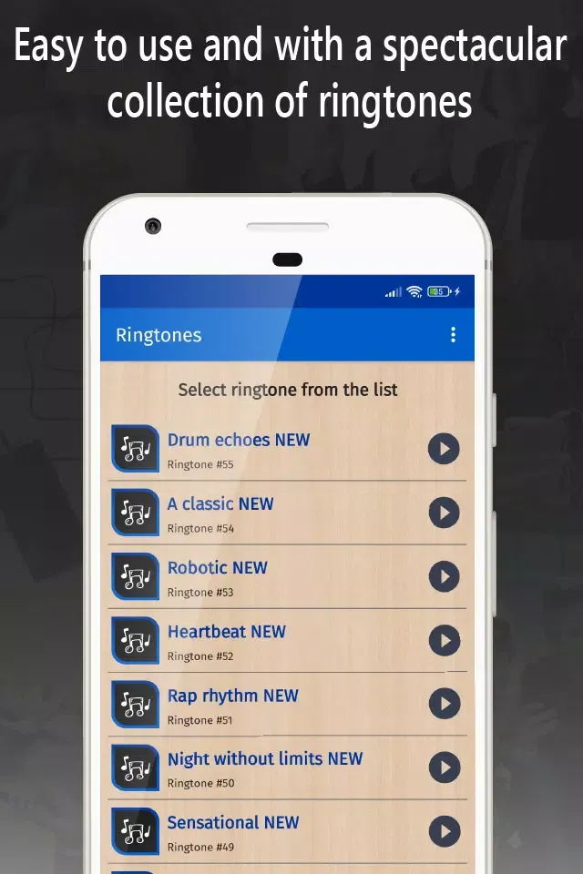 ringtones for phone, sounds Screenshots
