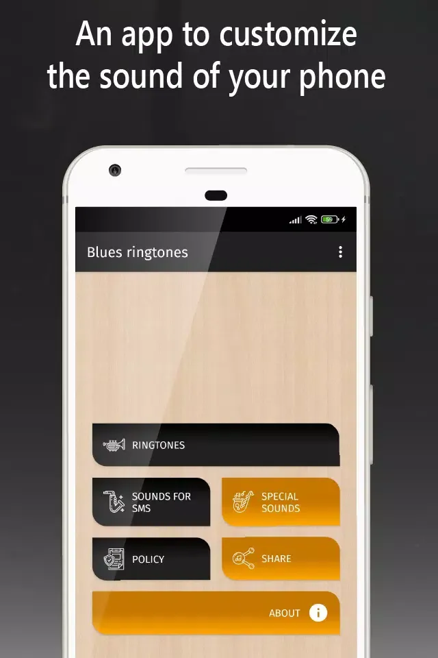Tangkapan skrin blues ringtones for phone