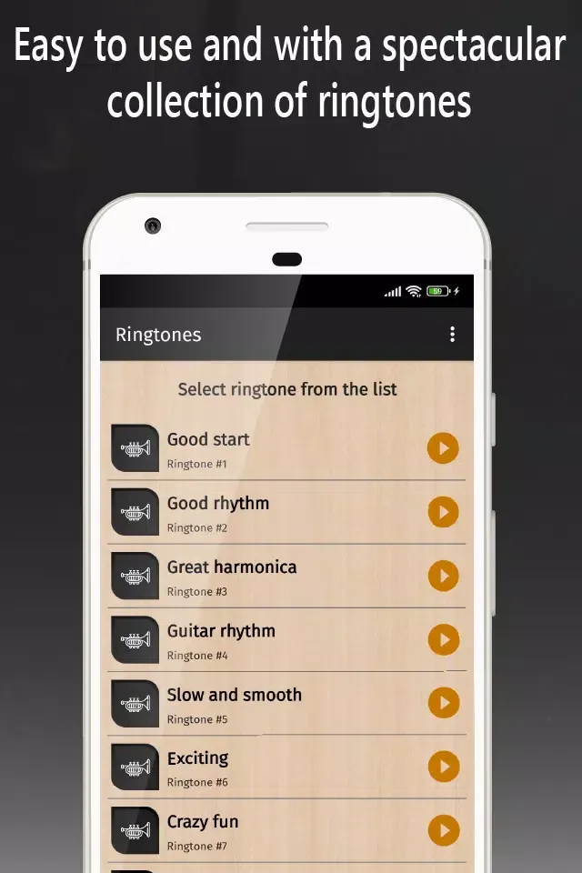 Tangkapan skrin blues ringtones for phone