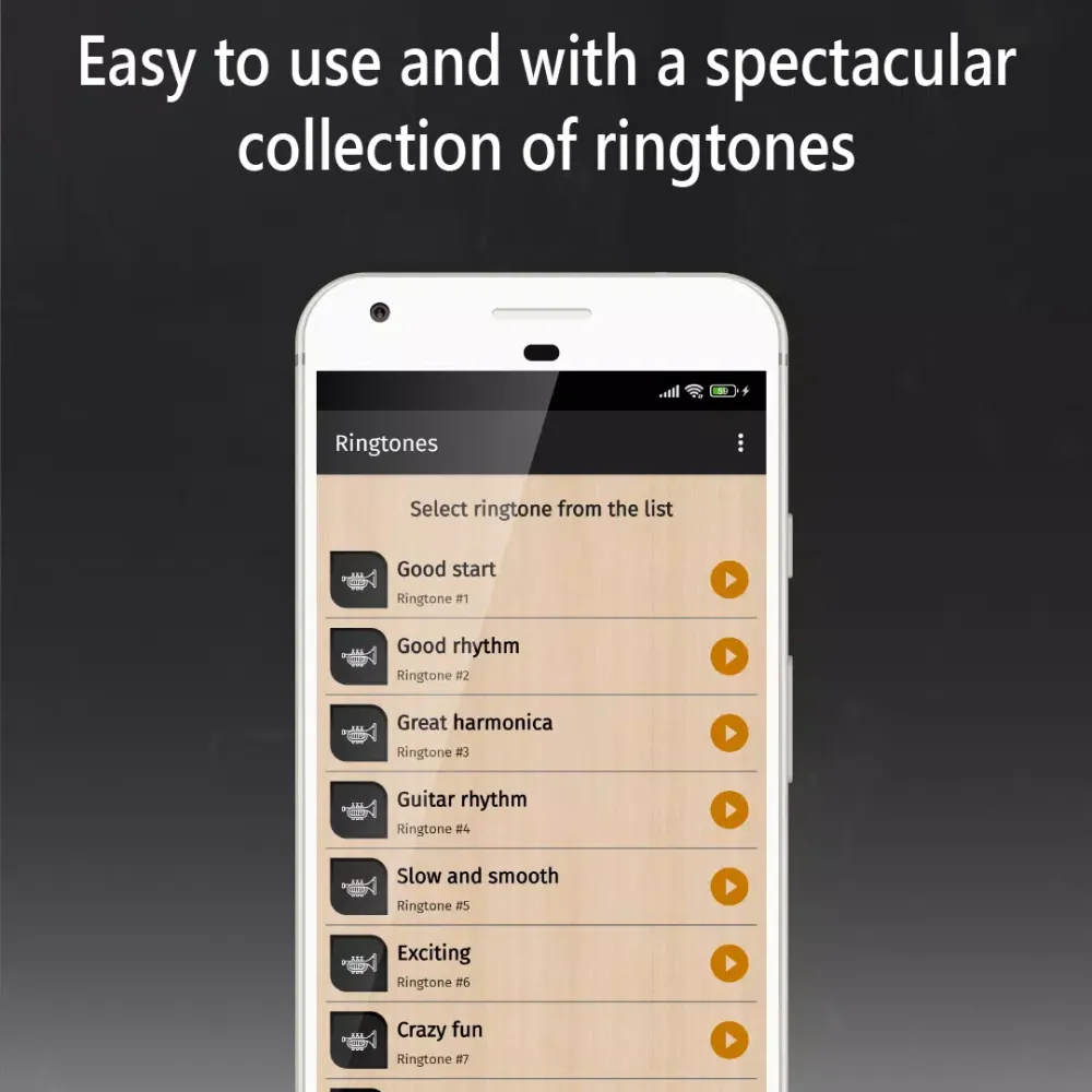 Tangkapan skrin blues ringtones for phone