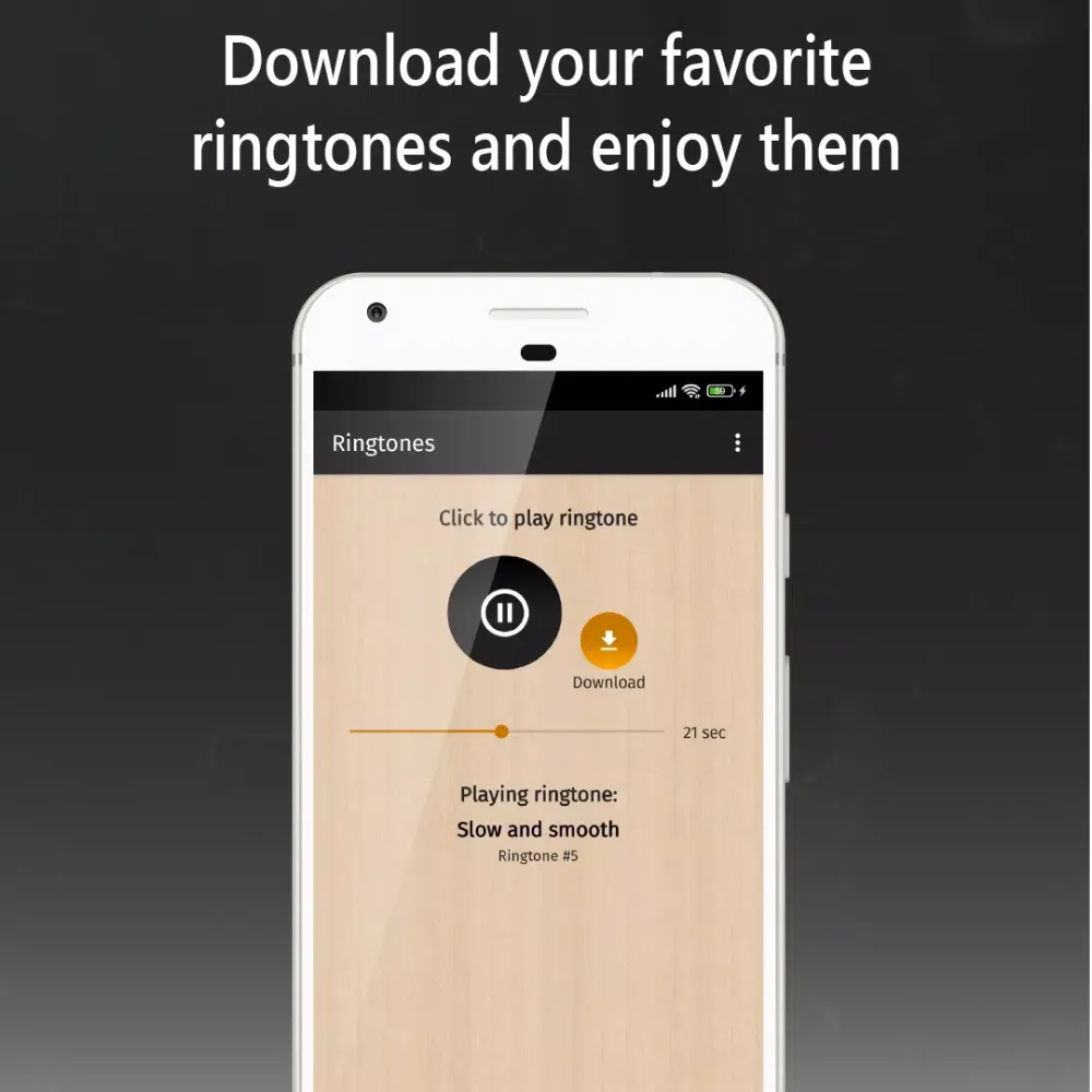 Tangkapan skrin blues ringtones for phone