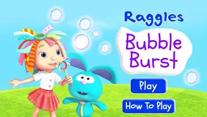 Ảnh chụp màn hình của Raggles Bubble Burst Lite