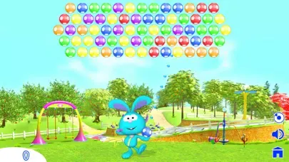 Ảnh chụp màn hình của Raggles Bubble Burst Lite