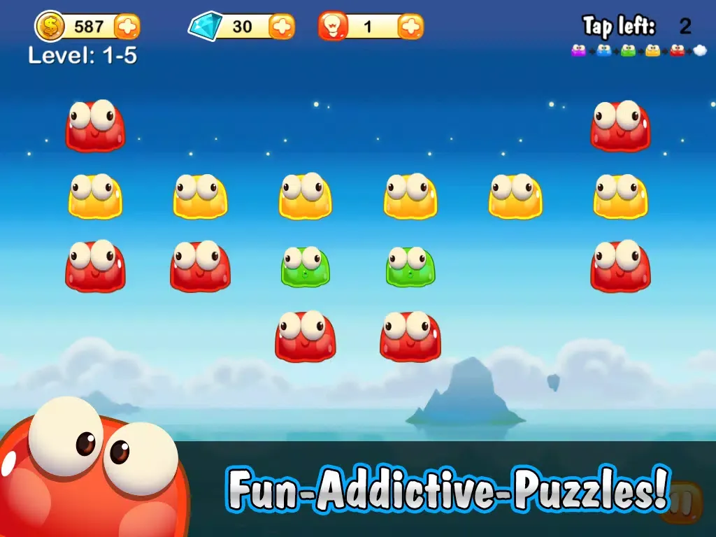 Ảnh chụp màn hình của Jelly Pop Mania iPad 