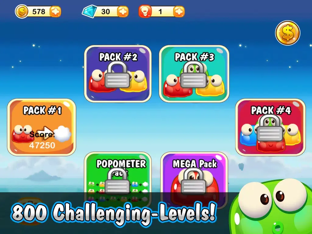 Ảnh chụp màn hình của Jelly Pop Mania iPad 
