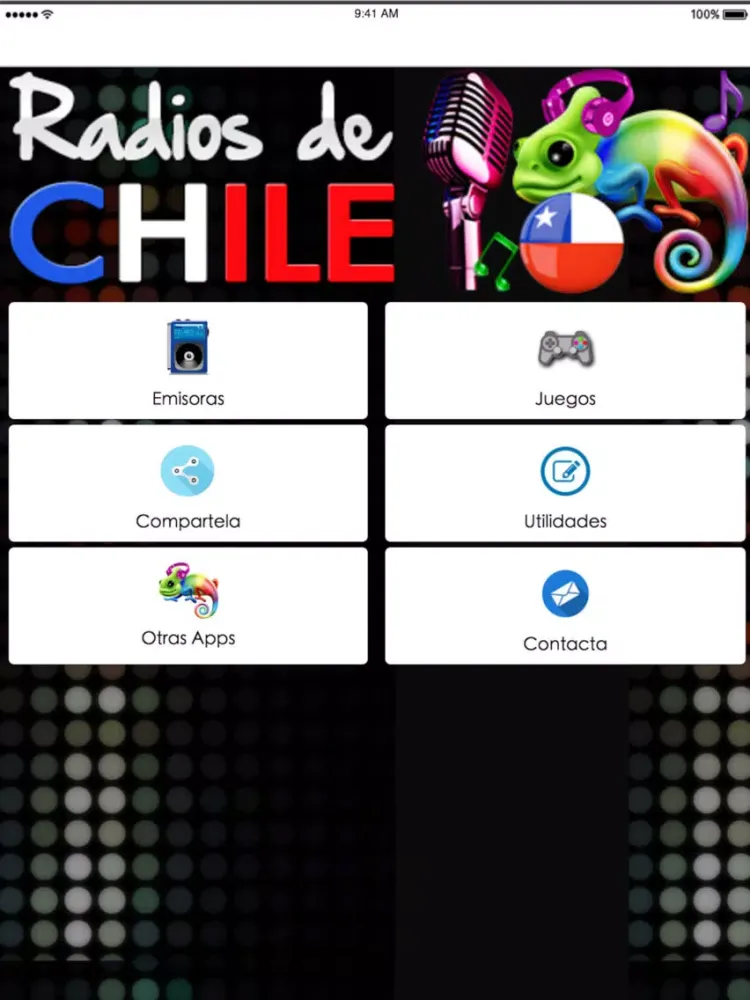 Emisoras de Radio en Chile iPad  سکرین شاٹس