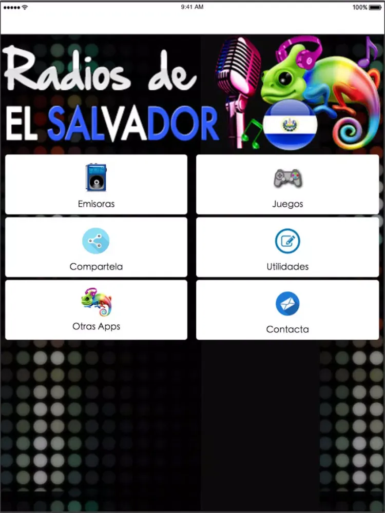 Скриншоты Emisoras de Radio en El Salvador iPad 