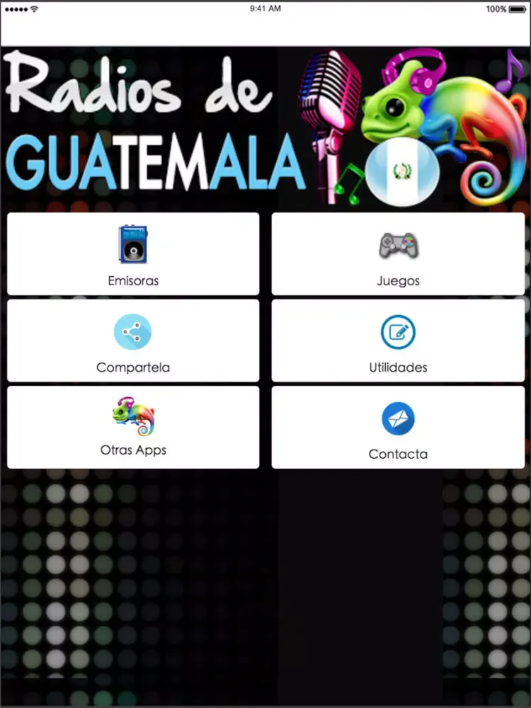 Emisoras de Radio en Guatemala iPad  স্ক্রিনশট
