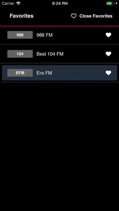 Tangkapan skrin Malaysia Radio - FM Mob HD