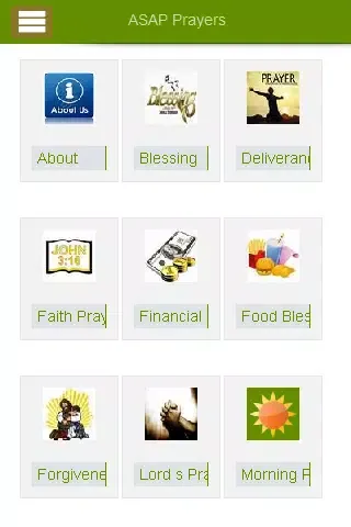 ASAP Prayer Screenshots