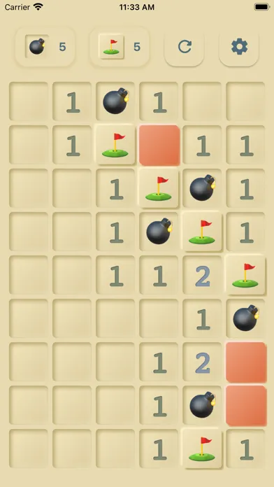 Captures d'écran de Minesweeper Z: Minesweeper App