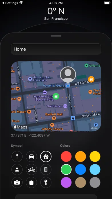 ภาพหน้าจอของ Handy Compass: Digital Compass