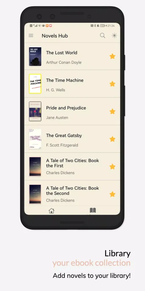 Screenshot di ClassicReads: Novels & Fiction