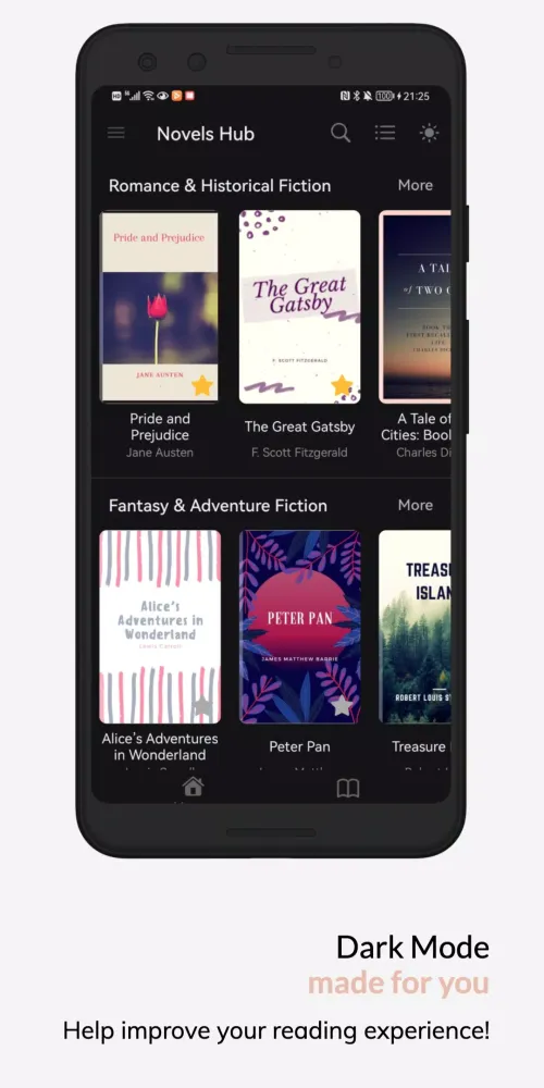 Screenshot di ClassicReads: Novels & Fiction