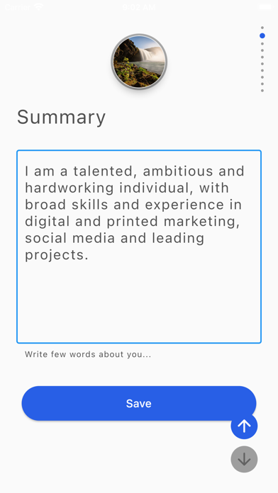 Simple Resume-CV Maker,Creator应用截图