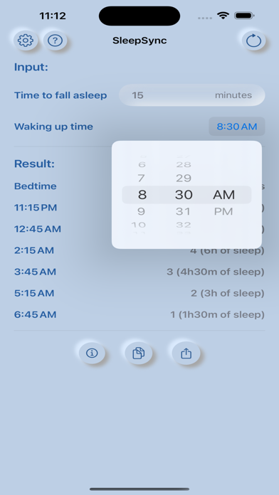 تصاویر SleepSync: Sleep Calculator