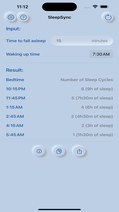 تصاویر SleepSync: Sleep Calculator