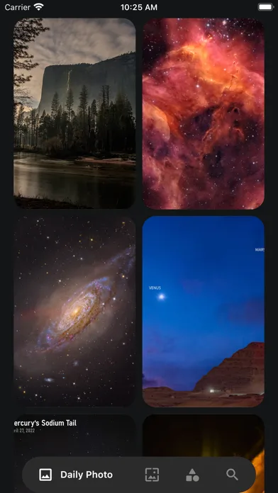 Capturas de pantalla de Space Wallpapers:Photos&Images