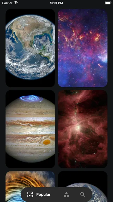 Capturas de pantalla de Space Wallpapers:Photos&Images