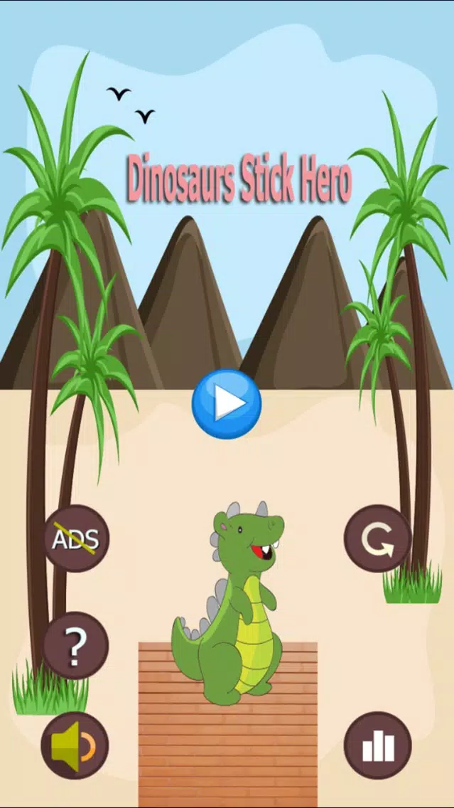 Dinosaurs Stick Hero 스크린샷