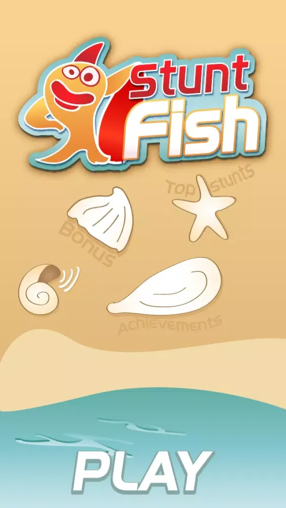 Stunt Fish - Make your goldfish jump through as much turtles as you can to get more points 스크린샷