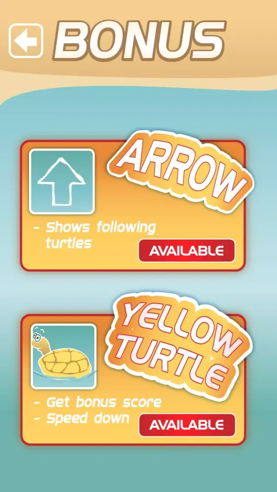 Stunt Fish - Make your goldfish jump through as much turtles as you can to get more points 스크린샷