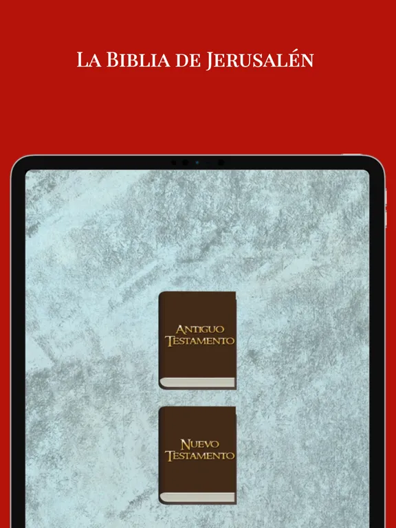 Zrzuty ekranu La Biblia de Jerusalén iPad 