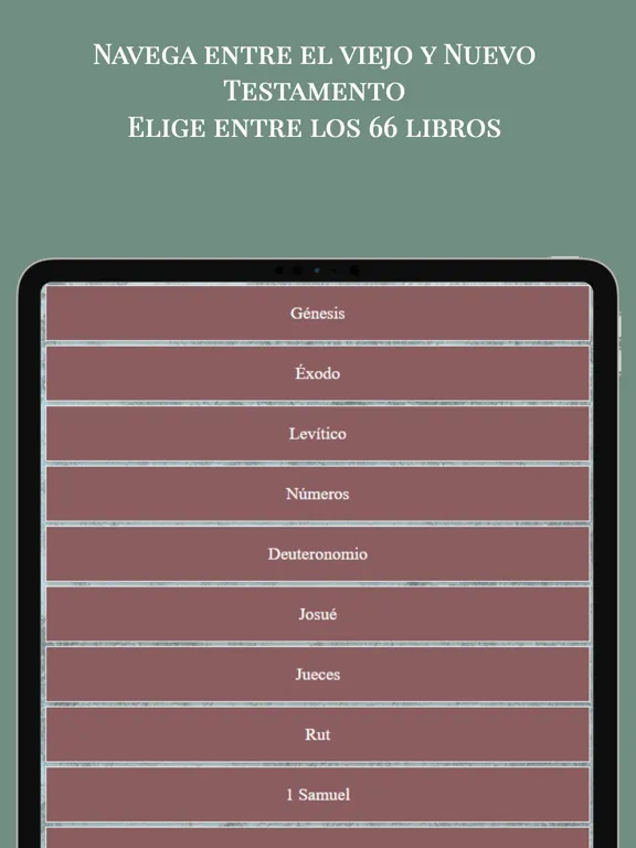 Zrzuty ekranu La Biblia de Jerusalén iPad 