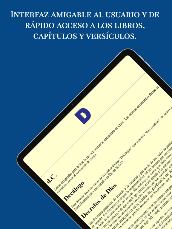Zrzuty ekranu La Biblia de Jerusalén iPad 
