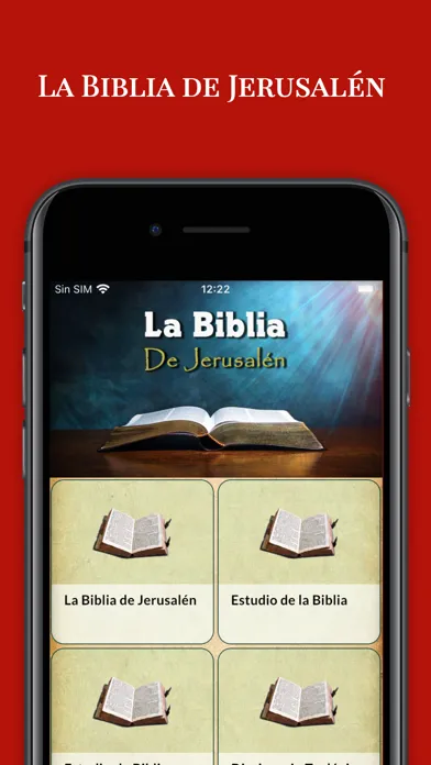 Zrzuty ekranu La Biblia de Jerusalén