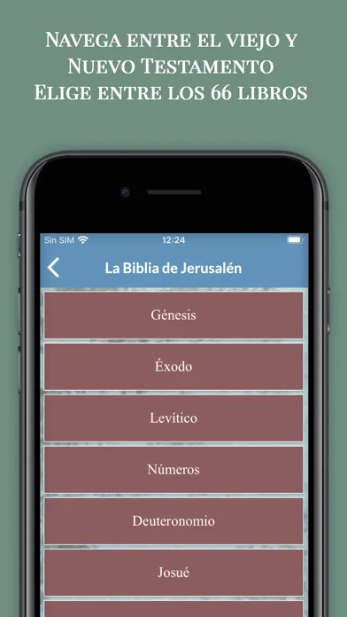 Zrzuty ekranu La Biblia de Jerusalén
