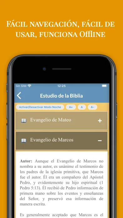 Zrzuty ekranu La Biblia de Jerusalén