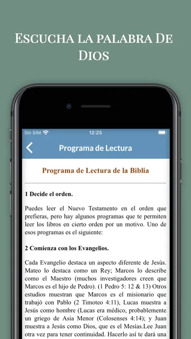 Zrzuty ekranu La Biblia de Jerusalén
