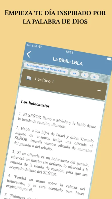La Biblia de las Américas应用截图