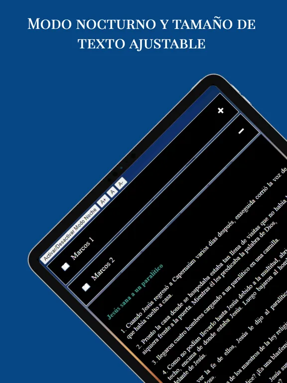 Biblia Nueva Traducción NTV iPad 应用截图