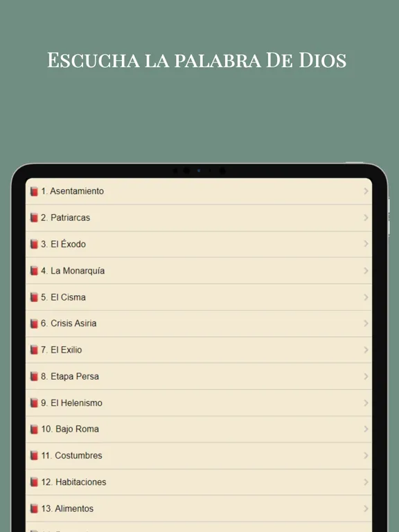 Biblia Nueva Traducción NTV iPad 应用截图