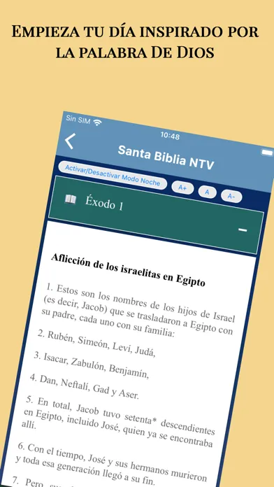 Biblia Nueva Traducción NTV应用截图