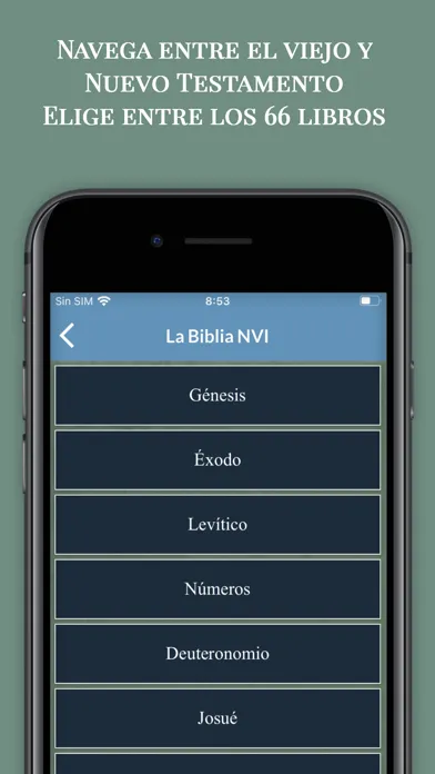 Biblia NVI en Español应用截图