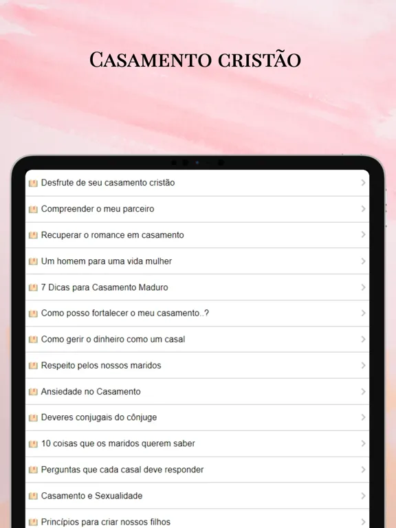 Casamento Cristão iPad  سکرین شاٹس