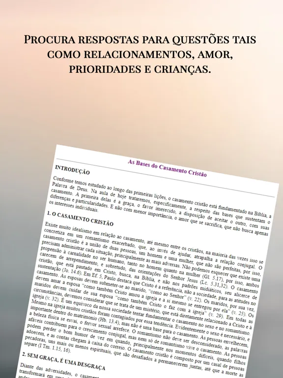 Casamento Cristão iPad  سکرین شاٹس