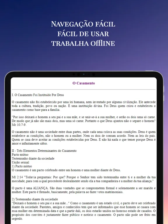 Casamento Cristão iPad  سکرین شاٹس