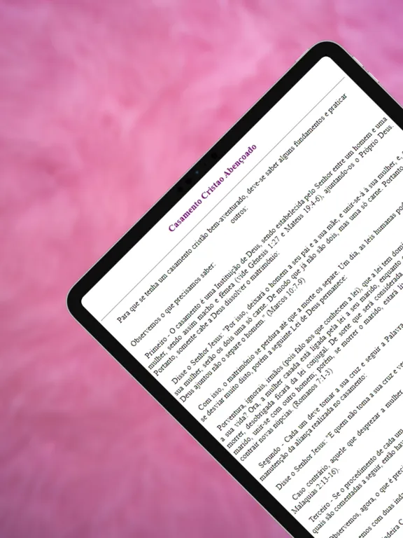Casamento Cristão iPad  سکرین شاٹس