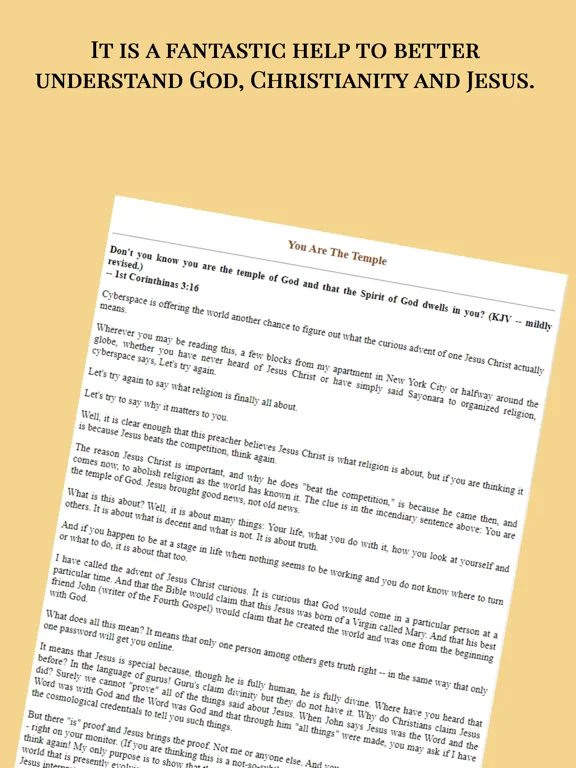 Christian Sermons Word of God iPad  سکرین شاٹس
