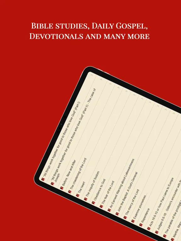 Christian Sermons Word of God iPad  سکرین شاٹس