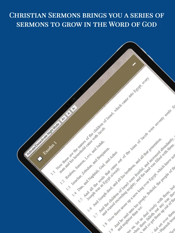 Christian Sermons Word of God iPad  سکرین شاٹس