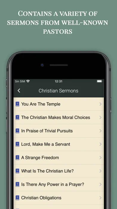 Christian Sermons Word of God سکرین شاٹس
