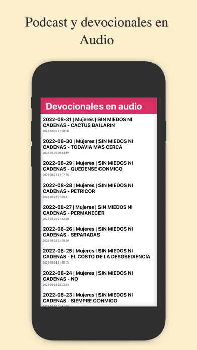 Devocionales para Mujeres Screenshots